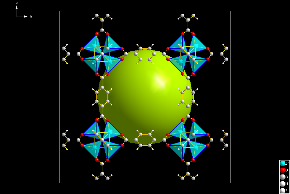 MOF-5 picture in Diamond