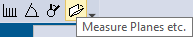 Measure Planes etc. command in the Measure toolbar